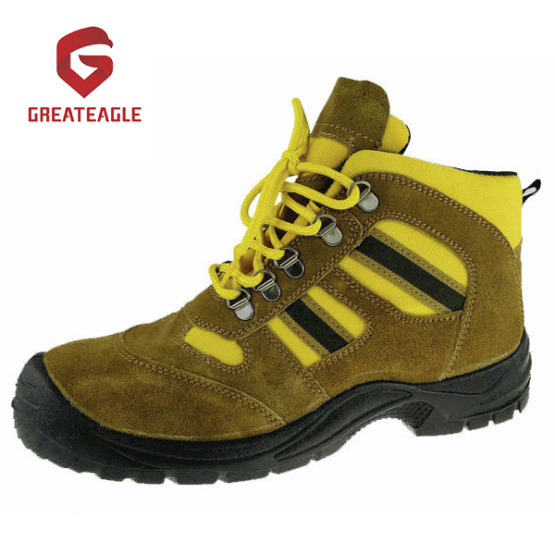 Suede Leather Steel Toecap  Safety Boots