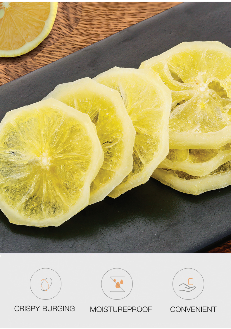 Dried and Sweet Lemon Slices