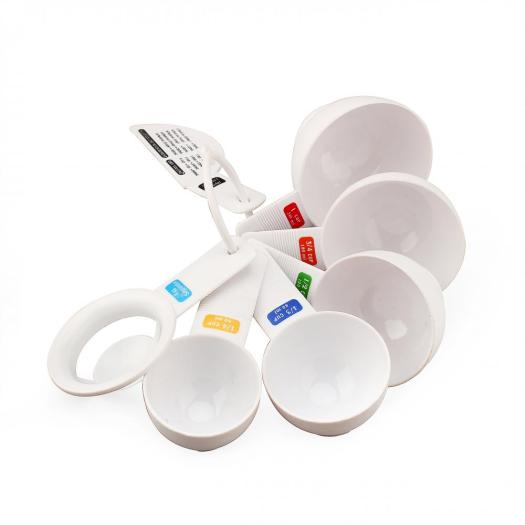 6-Piece Plastic Measuring Spoon Set