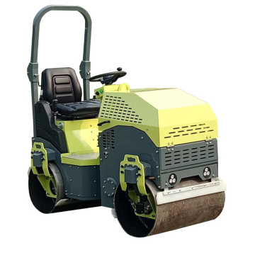 High efficiency ride-on road roller compactor 1.5ton