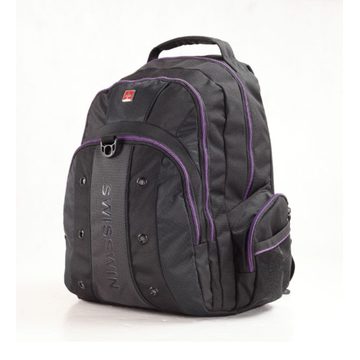 Laptop Backpack Business Travel Bag Black Outdoor