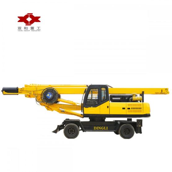 High quality 20m wheeled pile driver machinery