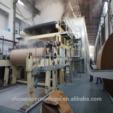 Cylinder Mould Kraft Fluting Paper Making Machine