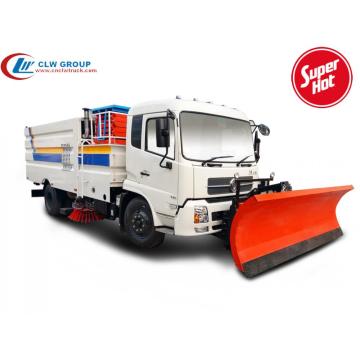 Dongfeng truck mounted snow sweepers & high-altitude platform