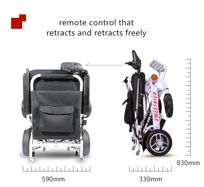 Wheelchair with Adjustable Height