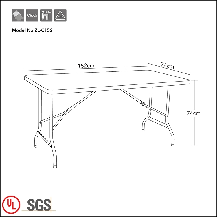 Plastic Dining Table