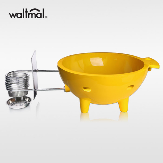 Waltmal Outdoor Hot Tub in Yellow