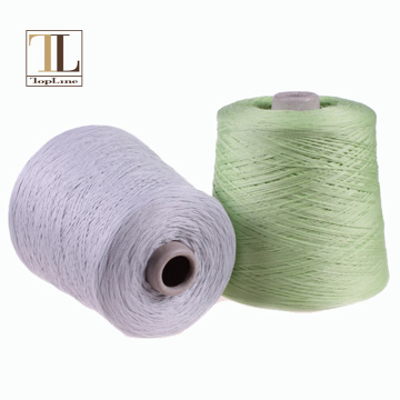 tape style 100% mercerized mako cotton knitting yarn