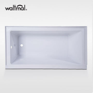 60 inch White Acrylic Drop in Bathtub