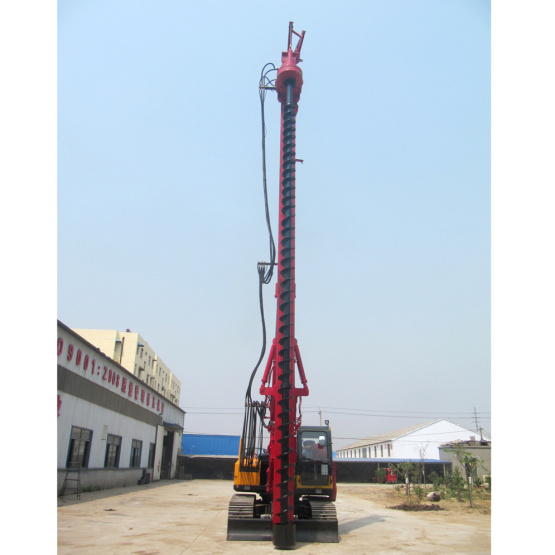 Hydraulic Diesel Auger Pipe Drill Rig