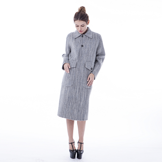 2009 Fashion Cashmere Wool Coat