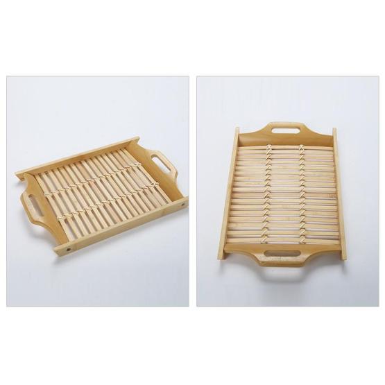 Customized size bamboo tray