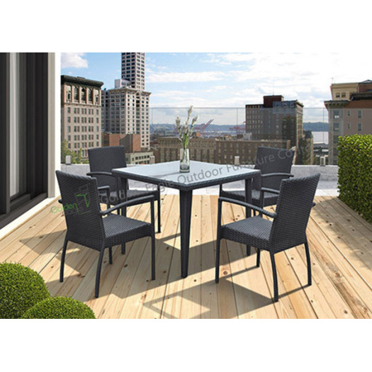 Rectangular Outdoor Dining Table With Chairs