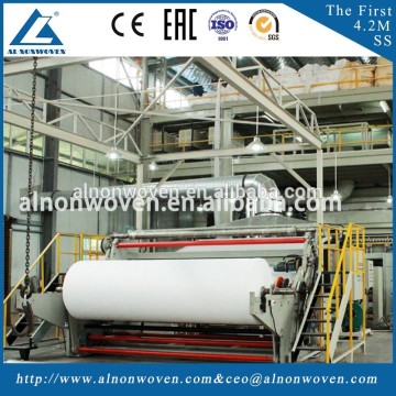 S/SS/SSS/SMS PP Spunbond Nonwoven Winding Machine