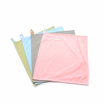 High end traceless microfiber wiping plain cloth