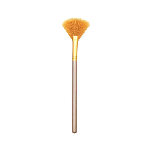 Champagne Yellow Gold Beauty Makeup Brushes Set