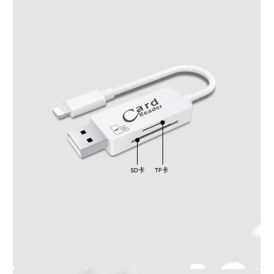 SD TF Dual Slot for iphone/android