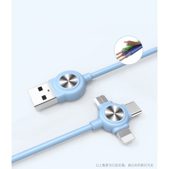 one drag three fast usb cable