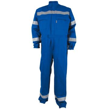 100% Cotton Protective Overall with Reflective Tape