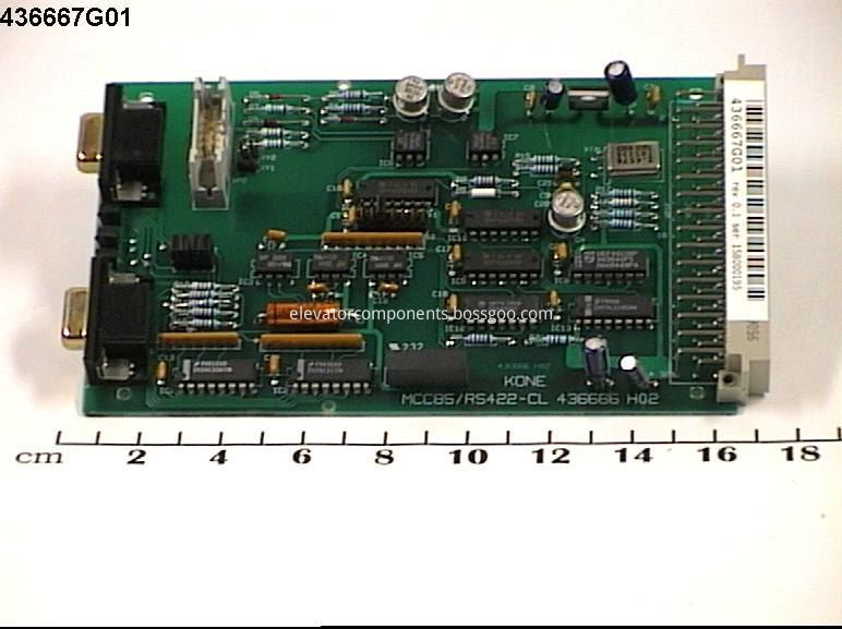 KONE Lift MCCBS/RS422-CL Board KM436667G01