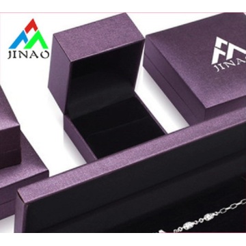 Factory price pu leather ring box with logo