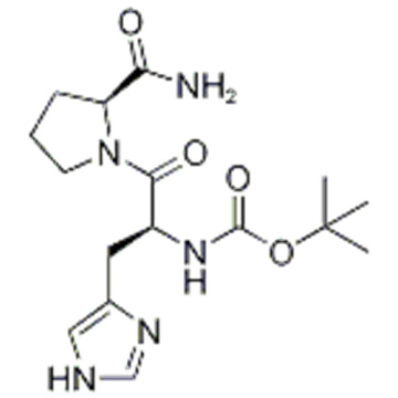 TERT-BUTYL (((S)-1-((S)-2-CARBAMOYLPYRROLIDIN-1-YL)-3-(1H-IMIDAZOL-4-YL)-1-OXOPROPAN-2-YL)CARBAMATE CAS 29133-55-9