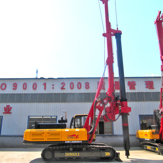 Bridge construction piling rig equipment