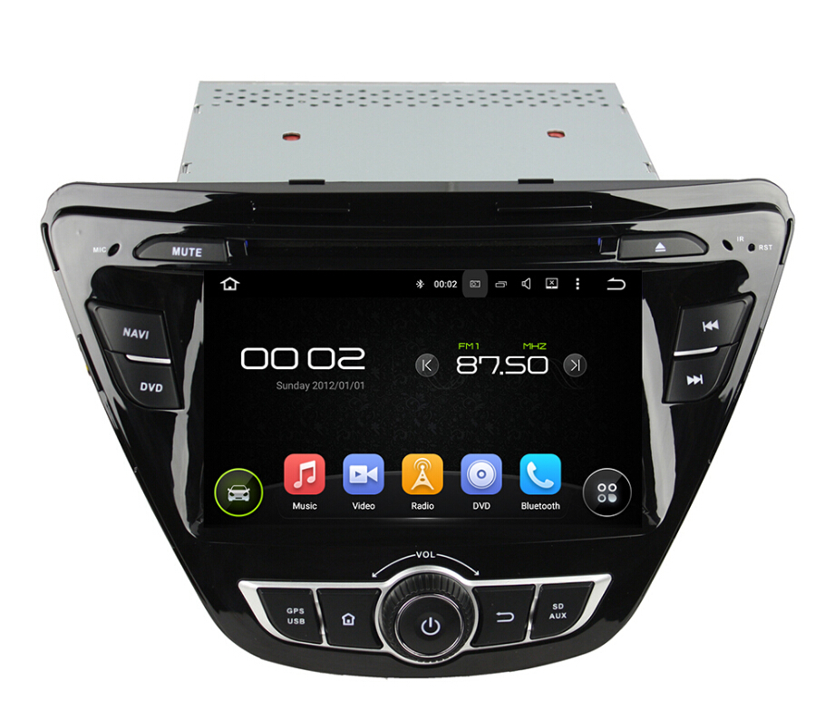 Car Multimedia GPS Player For Hyundai Elantra