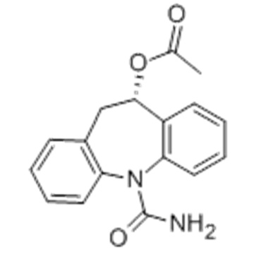 5H-Dibenz[b,f]azepine-5-carboxamide, 10-(acetyloxy)-10,11-dihydro-,( 57251516,10S)- CAS 236395-14-5