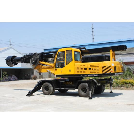 Wheeled Core Drilling Rig Machinery for Sale