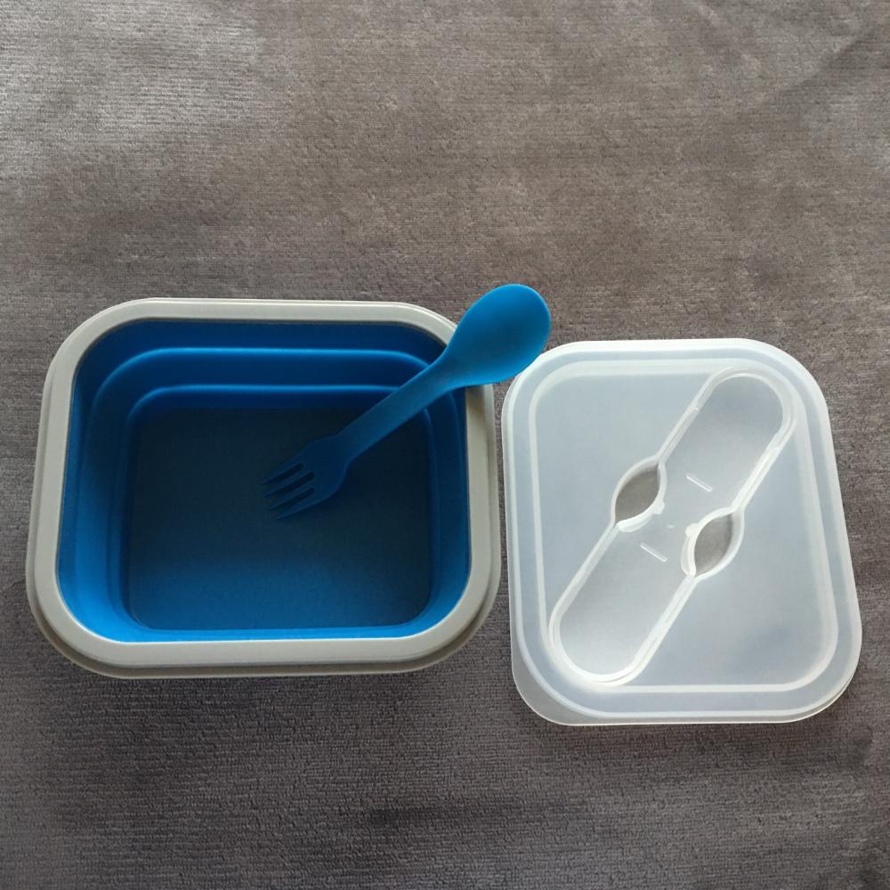 portable silicone bento box