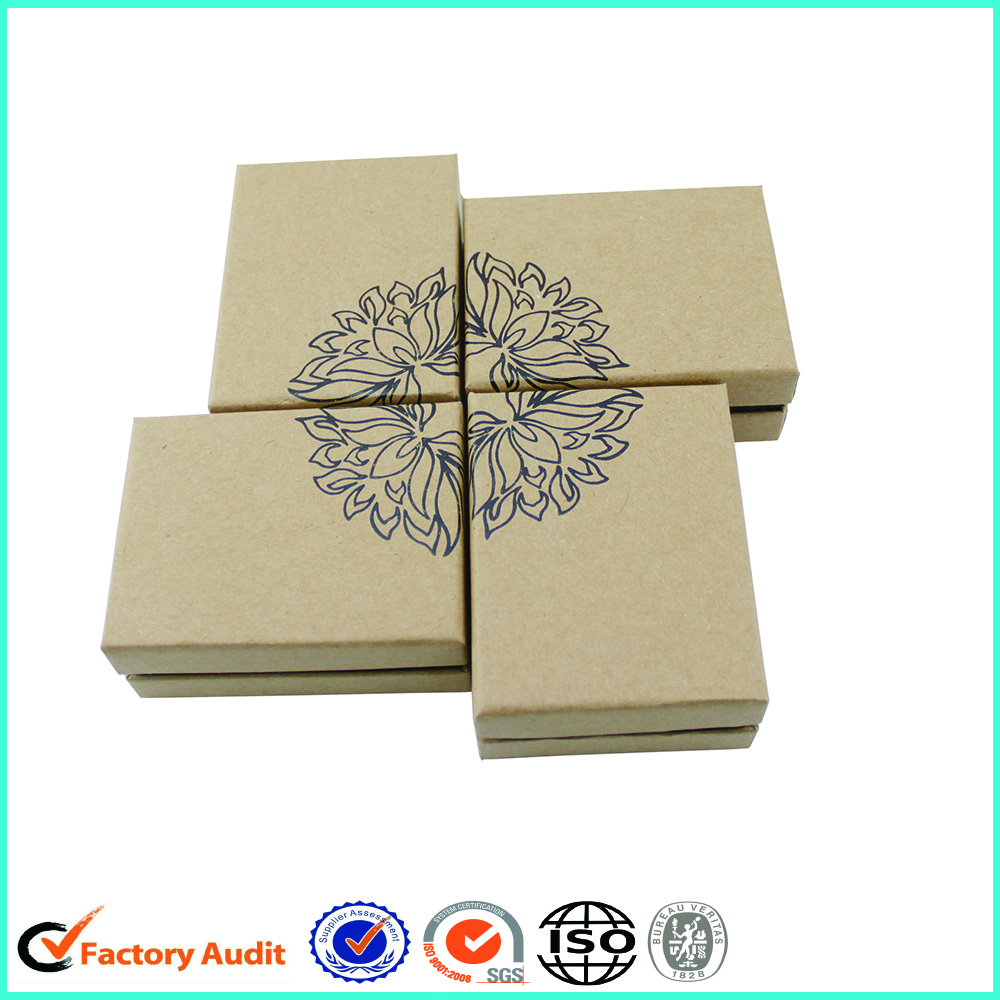 Customized Kraft Paper Cardboard Jewellery Packaging Box