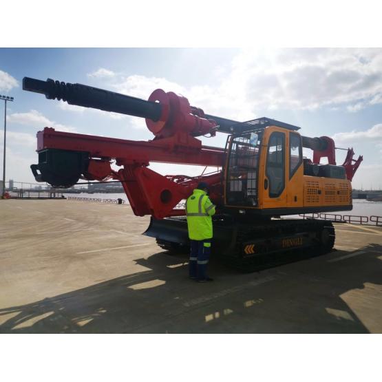 Customizable 20m deep rotary drilling rig