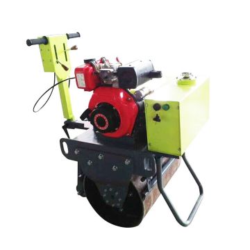 Small portable 330KG hand push road roller