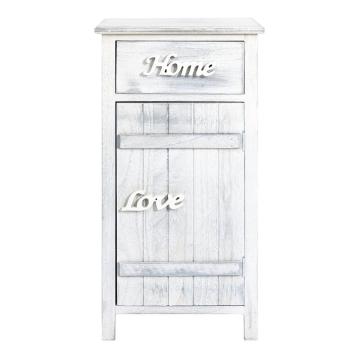 1 drawers White Wood Shabby chic Vintage Cupboard Cabinet
1 drawers White Wood Shabby chic Vintage Bathroom 
Cupboard Cabinet
