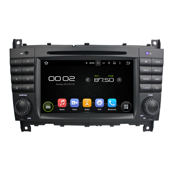 7.1 System for Benz C-Class W203 Car dvd player