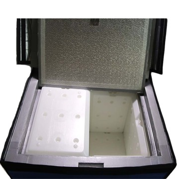vacuum insulated panel portable cooler blood transport box