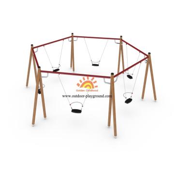 Swings For Playground Equipment With Swings Set