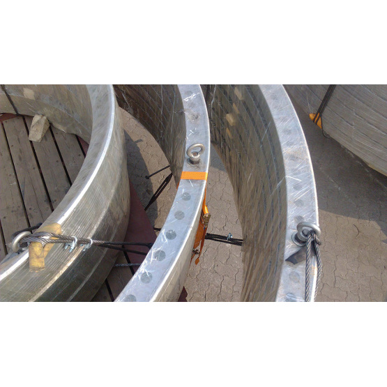 7.0MW Offshore Wind Power Single Pile Foundation Flange