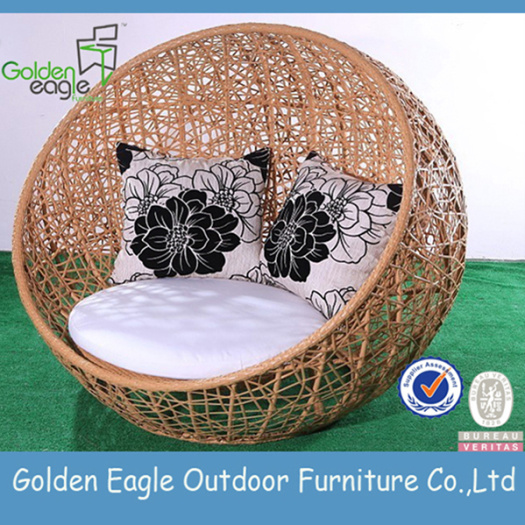 Garden Furniture Rattan Color Sectional Beach Chair