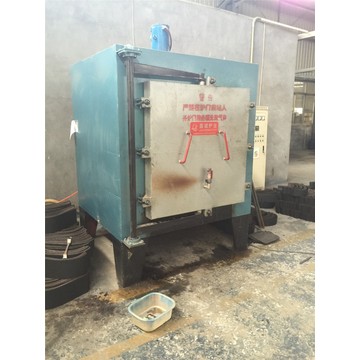 Hot air circulation chamber type tempering furnace