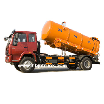 Sinotruk 266 hp Waste Water Suction Truck