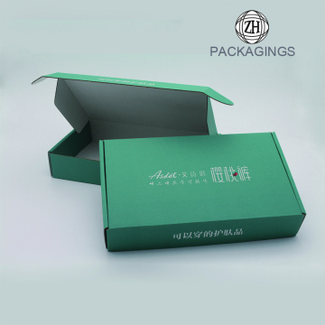 New designed black shipping packaging box