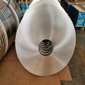 Aluminum brazing strip coil for heat exchange