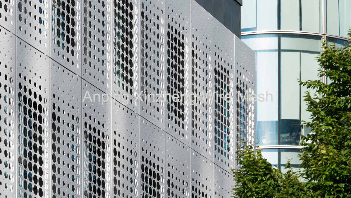 Perforated Mesh Facade 