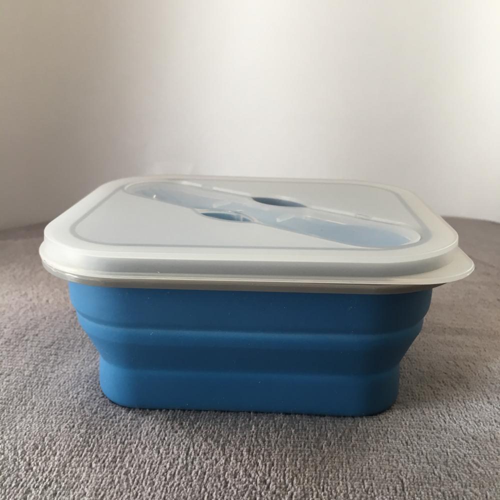 portable silicone bento box