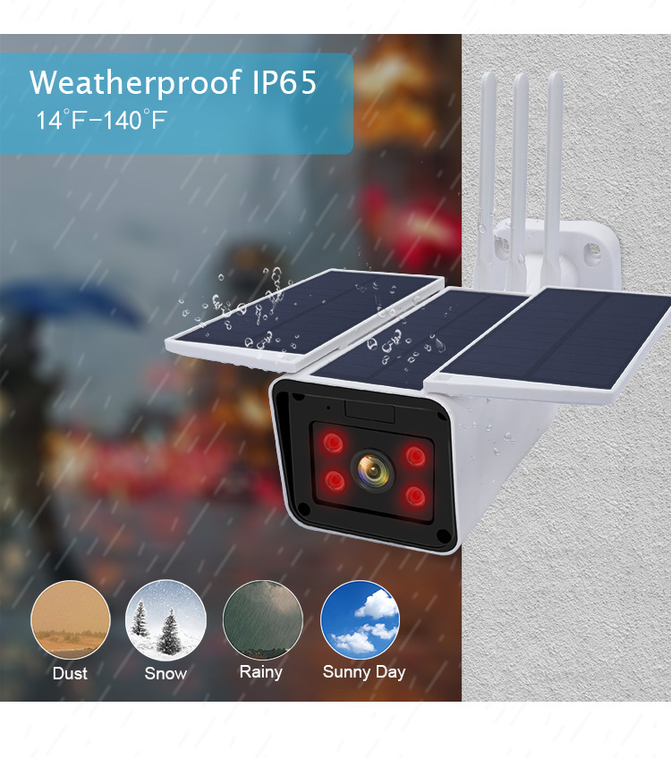 Solar wifi camera