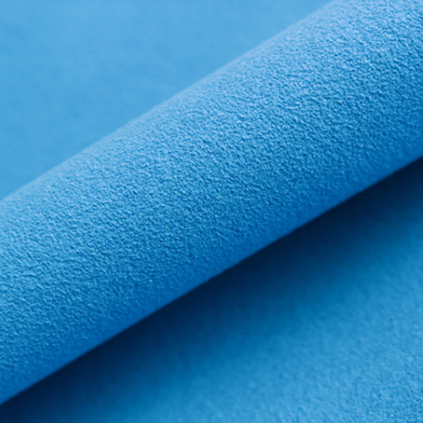 0.6mm Nonwoven synthetic microfiber suede PU leather