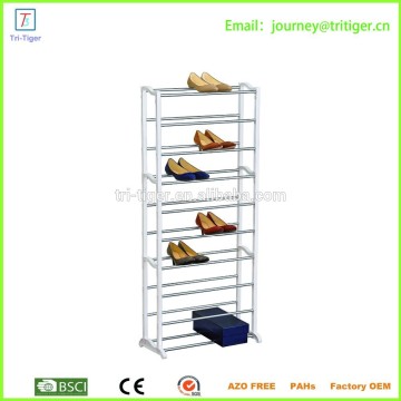 10 tiers 30 Pair mental Shoe Rack Space Saving Shoe Cabinet Storage Tower Organizer