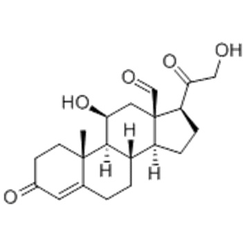 Pregn-4-en-18-al,11,21-dihydroxy-3,20-dioxo-,( 57186217,11b)- CAS 52-39-1